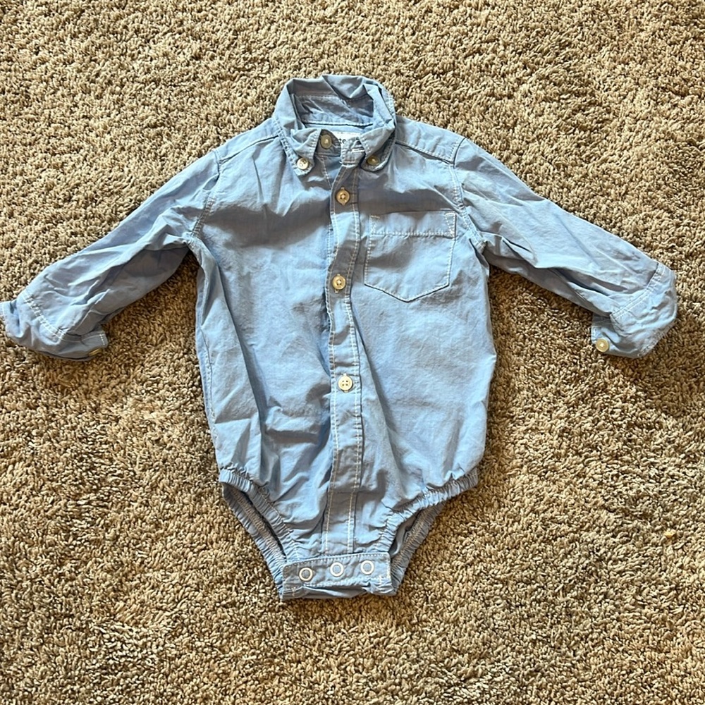Baby button down